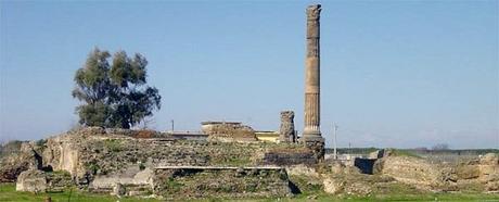 Il tempio del foro. Parco e Museo Archeologico di Liternum