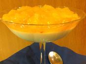 Panna cotta senza gelatina lattosio salsa pesche