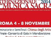 piu' grande concorso mondo giovani cantanti solisti musica sacra terra' Roma all`8 Novembre 2014.