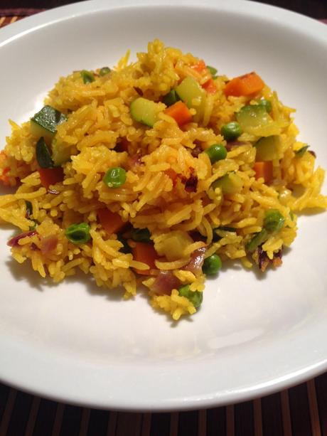 Riso basmati alle verdure