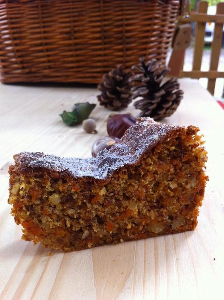 TORTA DI CAROTE E AMARETTI