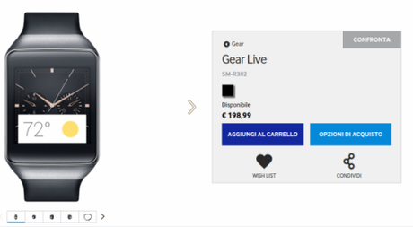 Samsung Gear Live Lo smartwatch Samsung Gear Live dotato di piattaforma Android Wear è ora disponibile all'acquisto diretto sul portale Samsung eStore Lo smartwatch Samsung Gear Live dotato di piattaforma Android Wear è ora disponibile all'acquisto diretto sul portale Samsung eStore Lo smartwatch Samsung Gear Live dotato di piattaforma Android Wear è ora disponibile all'acquisto diretto sul portale Samsung eStore