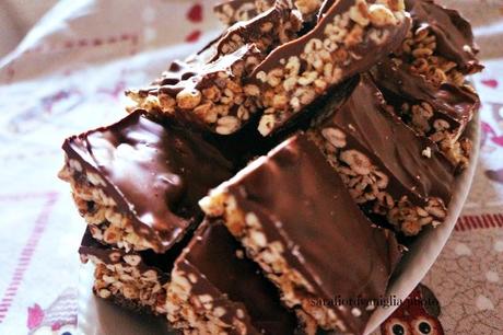 Farro soffiato al cioccolato