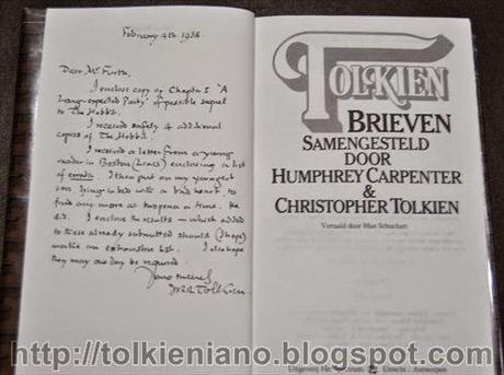 Tolkien Brieven, la prima edizione olandese delle Lettere di Tolkien, 1982