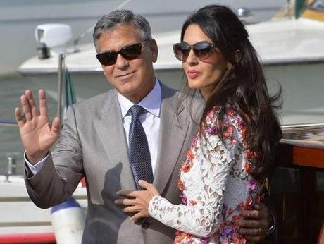 George Clooney e Amal Almuddin