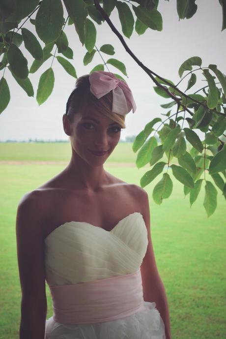 PALE PINK WEDDING PORTRAIT