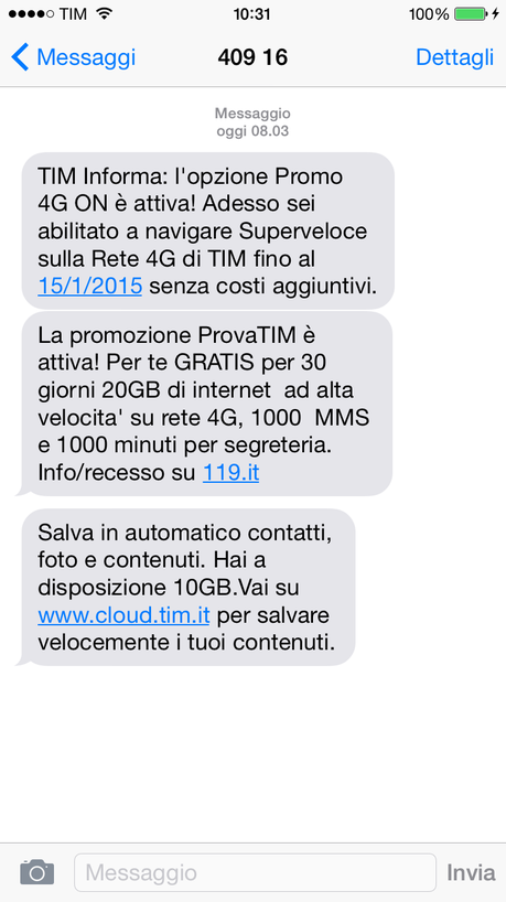 scaricare mms tim