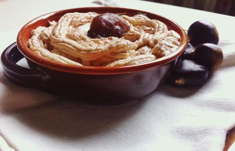 Tiramisù di castagne