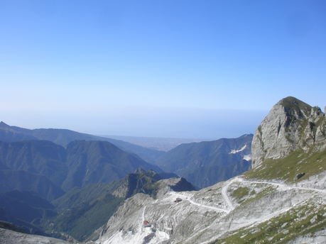 il panorma verso il mare