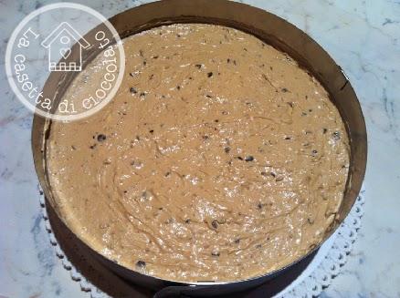 Cheesecake al caffè e gocce di cioccolato per i mitici del 1961