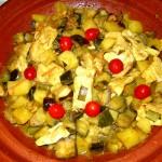 tajine pollo verdure (8)