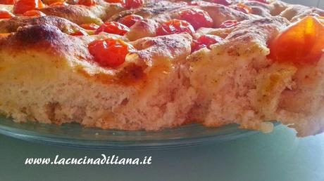 Focaccia Barese a lievitazione naturale (Pasta Madre)