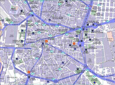 Madrid: itinerario a piedi