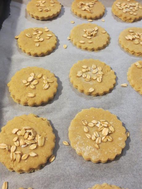 Biscotti light con farina d'avena e sciroppo d'agave