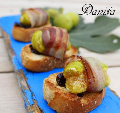 Fichi  con bacon grigliati