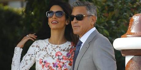 George Clooney e Amal Alamuddin sposi, ora è ufficiale George Clooney matrimonio 2014