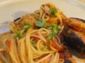 Spaghetti cozze ripiene