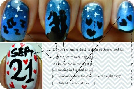 Dancing in September Contest #7 Rebenice from Oh No, Not Another Nail Art Blog!...