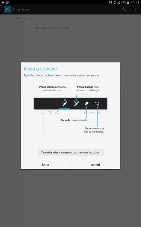 My Script Smart Note: scrivere e disegnare a mano libera su tablet.