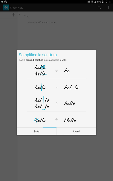 My Script Smart Note: scrivere e disegnare a mano libera su tablet.