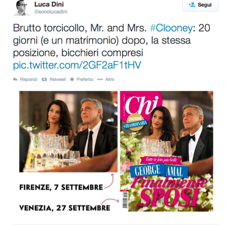 E se anche George Clooney si sposa...