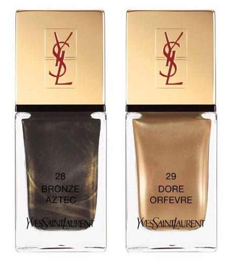 Holiday 2014 YSL Wildly Gold  Makeup Collection