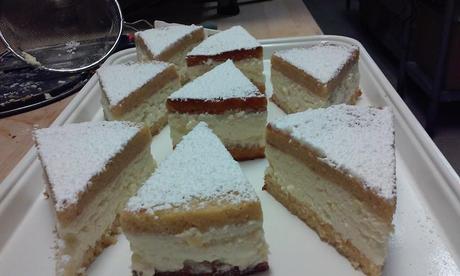 Torta ricotta e pere