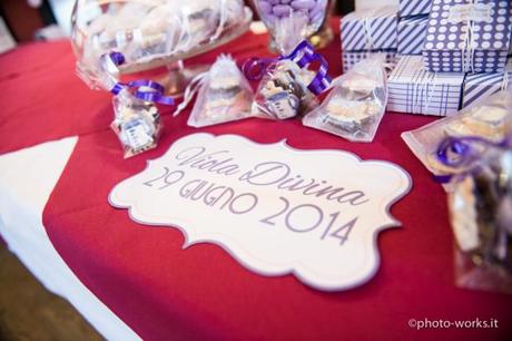 Purple party {Battesimo di Viola}