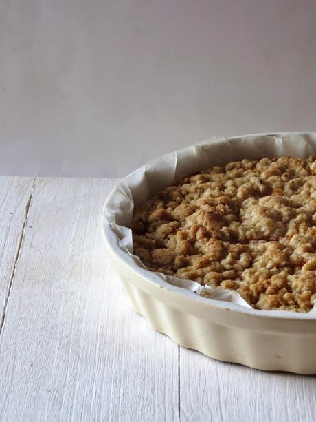 Crostata sbriciolata senza glutine, con farina di riso integrale e marmellata homemade