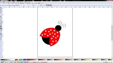 Il risultato finale in Inkscape