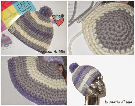 Hita Hat di Adriafil...lana, uncinetto e colori per creare i nostri cappelli! / Adriafil Hita Hat...yarns, hooks and colours to crochet our hat!