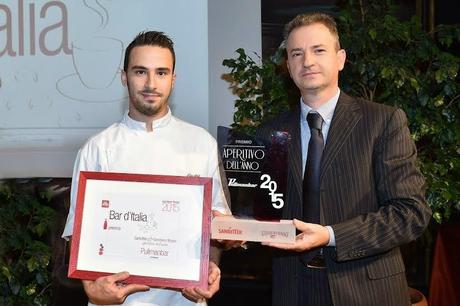 Alla Città del Gusto consegnato il premio Aperitivo dell'anno al Pullmanbar di Vicenza