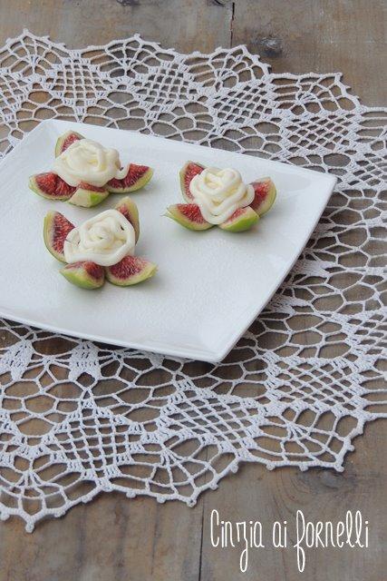 Fichi con crema al mascarpone