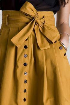 mustard-skirt