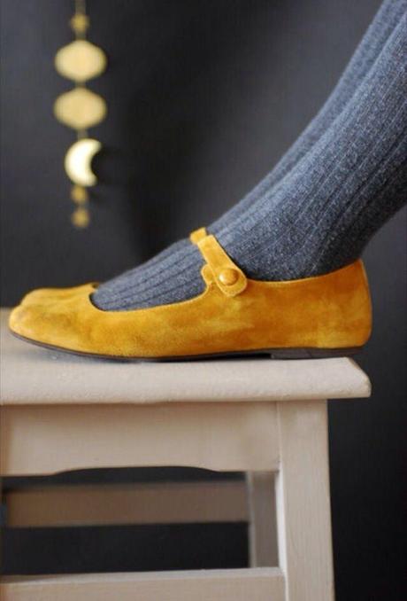 mustard-shoes