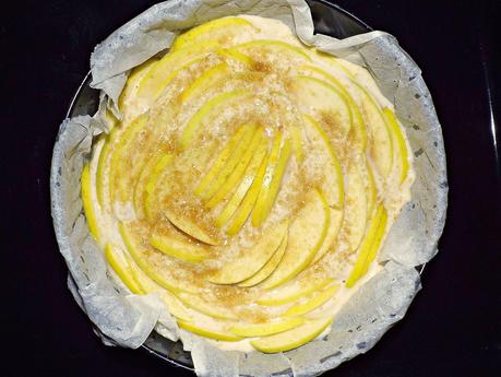 Torta di mele e patate dolci