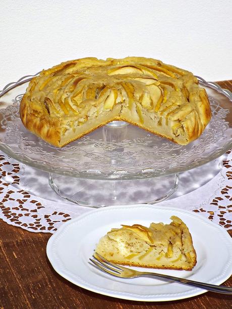 Torta di mele e patate dolci