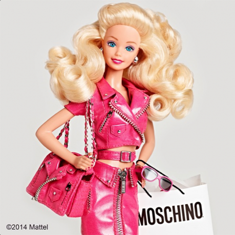 barbie in moschino