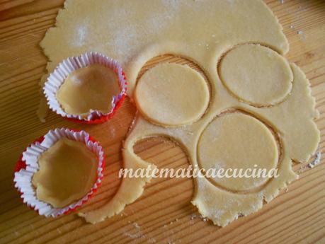 Tortine Facili di Pasta Frolla Farcite con Marmellata o Nutella