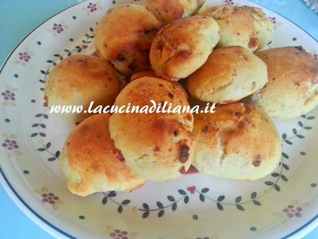 Paninetti alla pancetta con pasta Madre