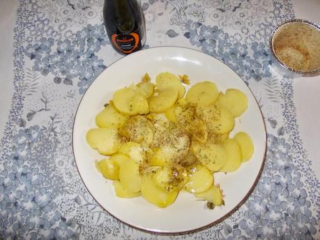 Tulipano di patate gratinato