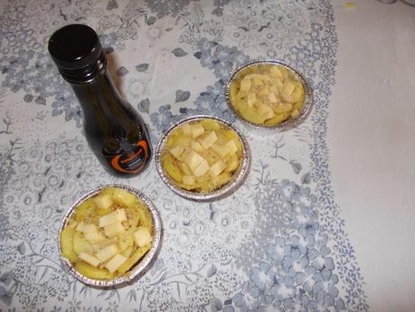 Tulipano di patate gratinato