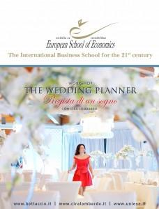 Locandina Corso di Organizzazione di Eventi e Wedding Planner