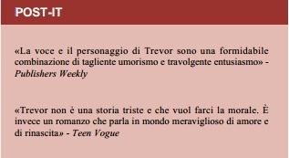 Anteprima: Trevor di  JAMES LECESNE