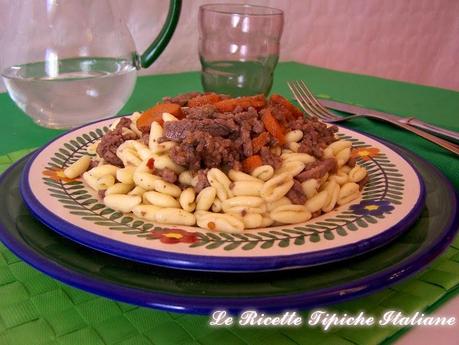 Cavatelli con ragù veloce