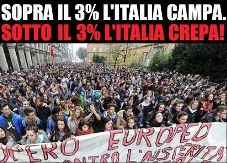 Basta austerità: Parigi sfora il 3% per non affamare i francesi.