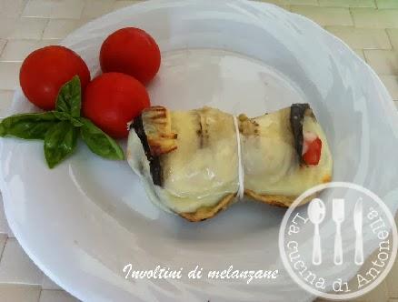 Involtini di melanzane al forno