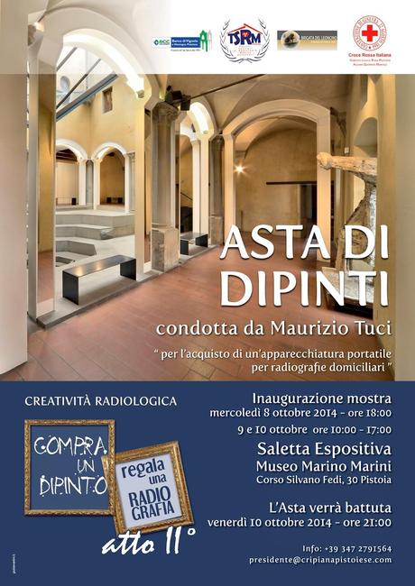 Partecipazione all'Asta al Museo Marino Marini di Pistoia, 10 Ottobre 2014