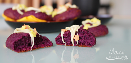 Halloween per bambini: biscotti viola