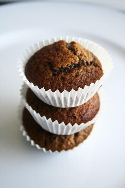 Muffin cioccolato e carote